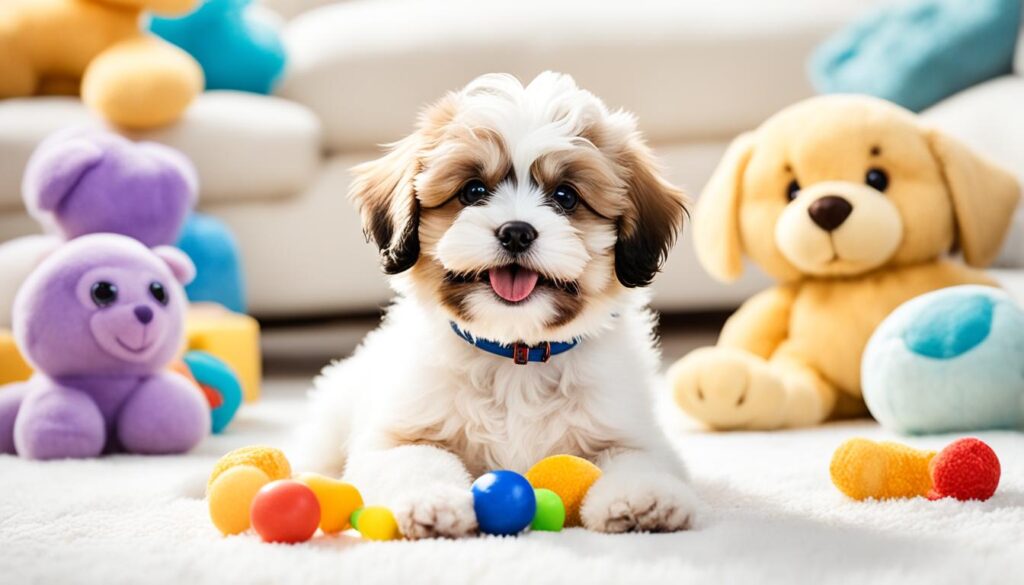 Shichon puppy