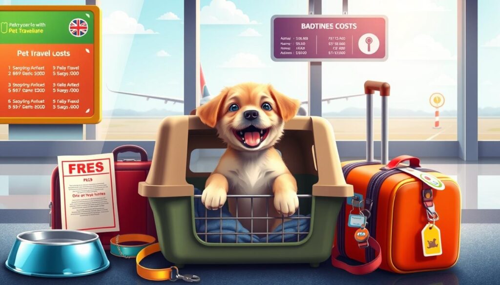 pet air travel costs